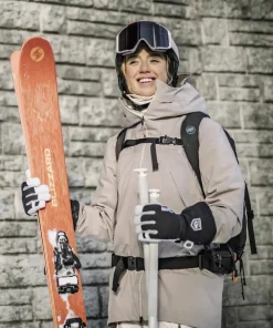 Sale Army Leather Heli Ski 5-finger Black Handskar & Vantar Herr