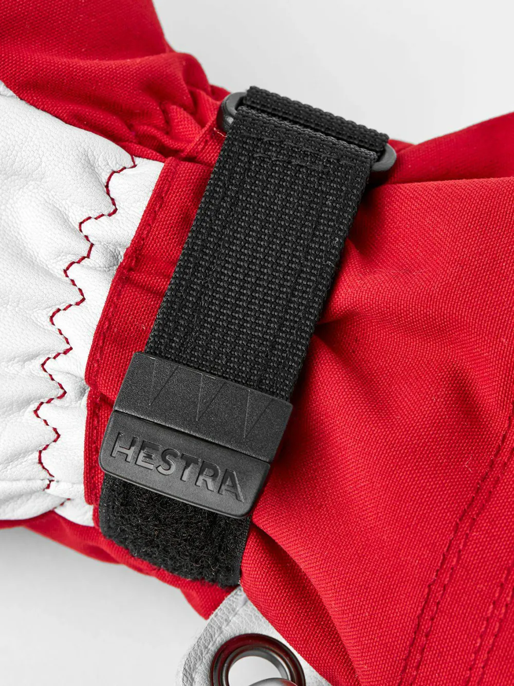 Outlet Army Leather Heli Ski 5-finger Red Skidkläder Herr|Handskar & Vantar Herr