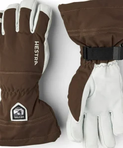 Discount Army Leather Heli Ski 5-finger Skidkläder Herr|Handskar & Vantar Herr