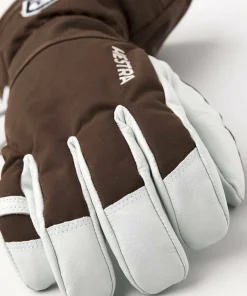 Discount Army Leather Heli Ski 5-finger Skidkläder Herr|Handskar & Vantar Herr