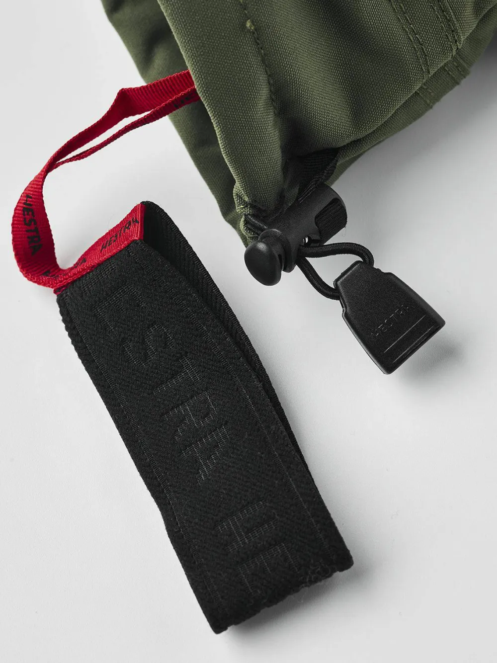 Outlet Army Leather Heli Ski 3-Finger Handskar & Vantar Dam