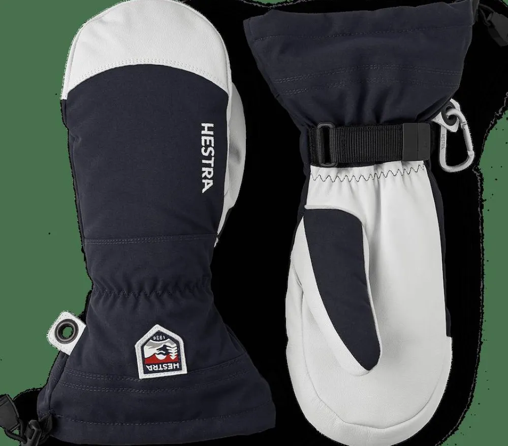 Clearance Army Leather Heli Ski Mitt Black Handskar & Vantar Herr