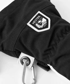 Online Army Leather Heli Ski 3-Finger Black Handskar & Vantar Dam