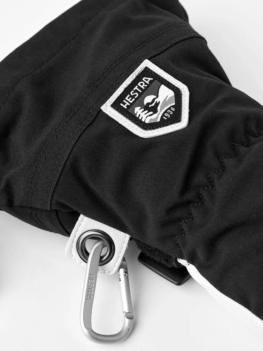 Online Army Leather Heli Ski 3-Finger Black Handskar & Vantar Dam