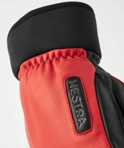 Hot Army Leather Wool Terry 5-Finger Skidkläder Herr|Handskar & Vantar Herr