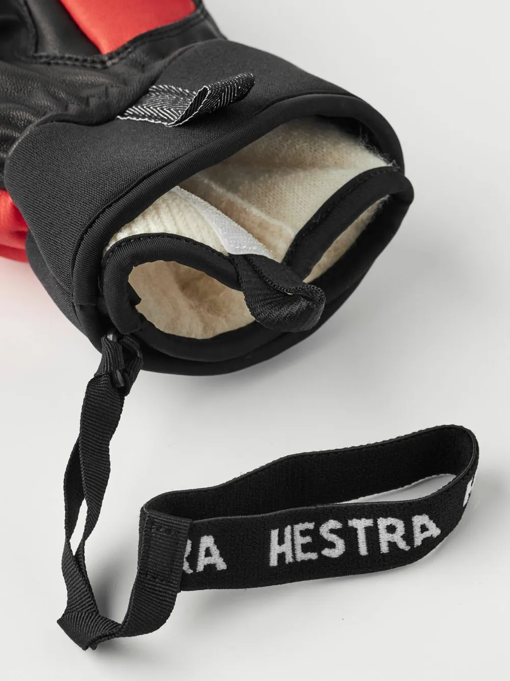 Hot Army Leather Wool Terry 5-Finger Skidkläder Herr|Handskar & Vantar Herr