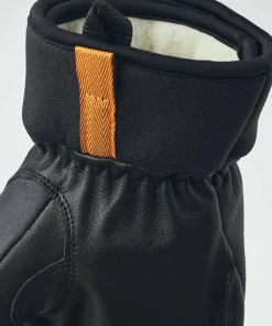 Hestra Army Leather Wool Terry 5-Finger Grey Discount