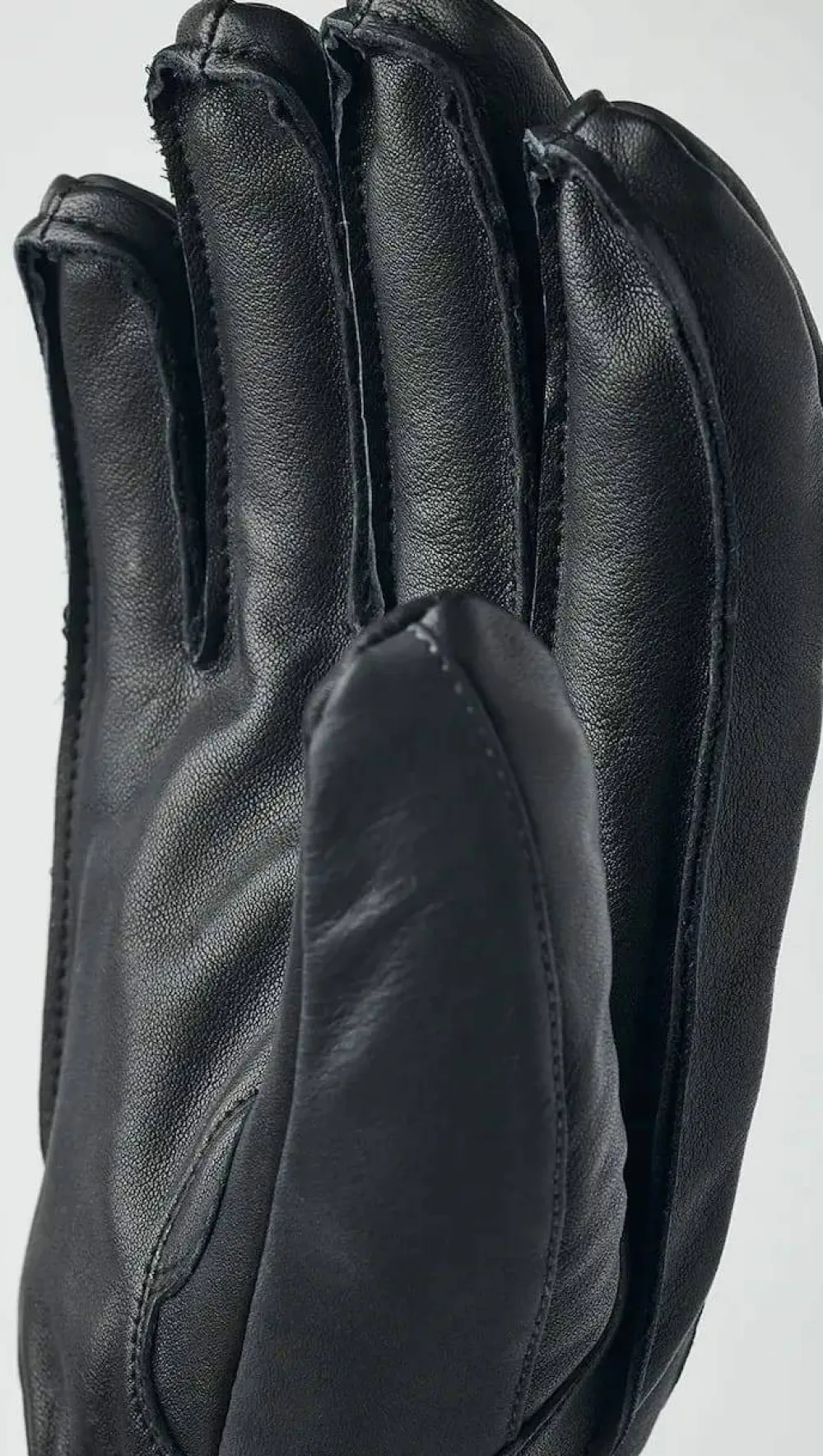 Hestra Army Leather Wool Terry 5-Finger Grey Discount