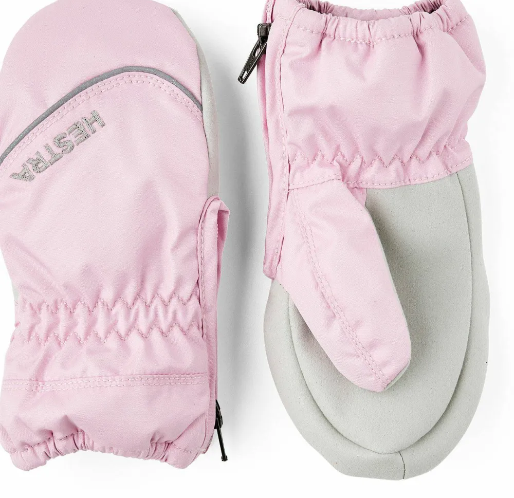 Hestra Baby's Zip Light Mitt Pink New