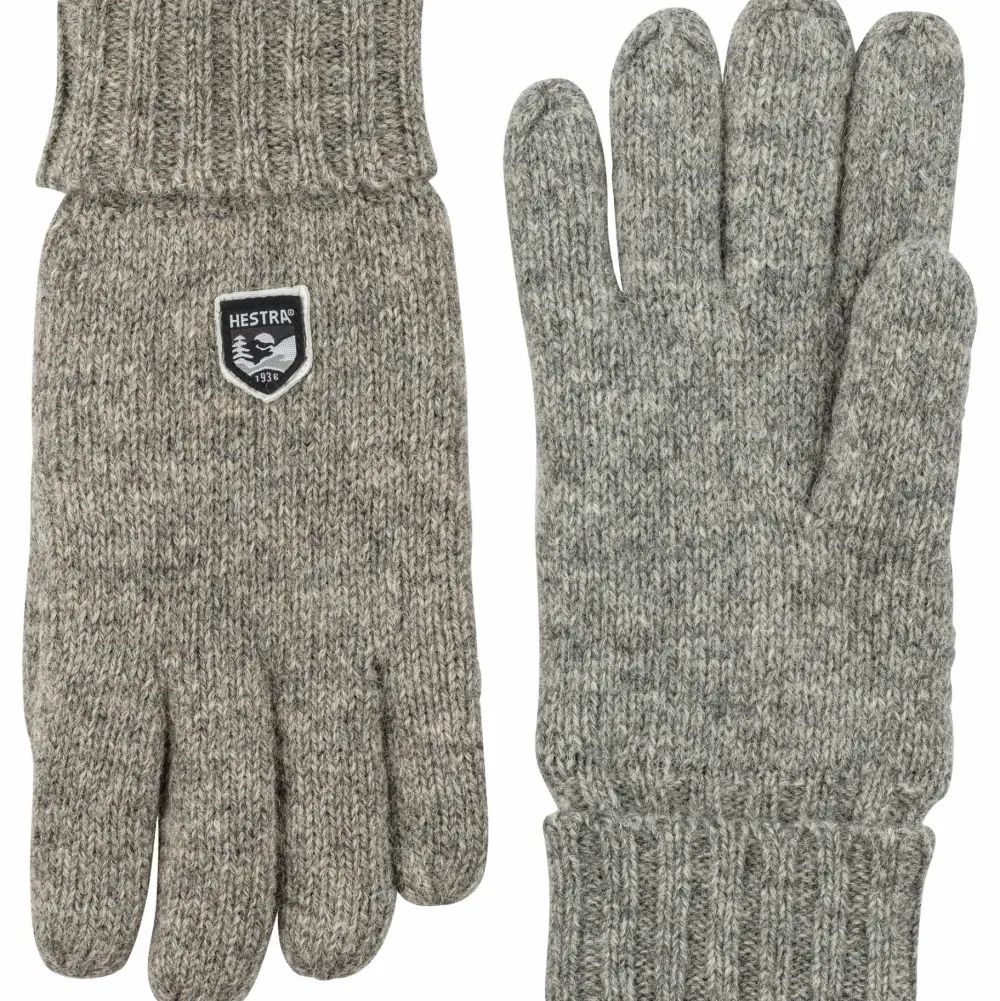 New Basic Wool Glove Grey Handskar & Vantar Herr
