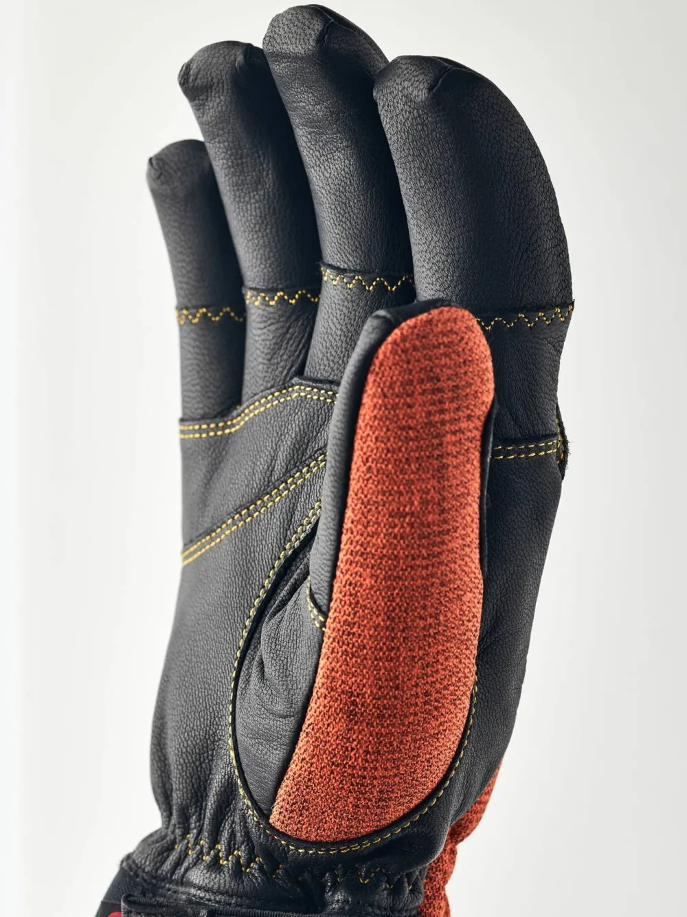 Hestra Couloir 5 Finger Brick Red/Black Hot