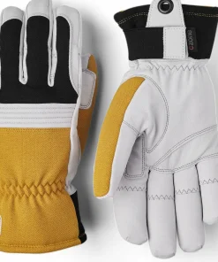 Hestra Couloir 5 Finger Mustard/Off White Mustard/Offwhite Sale