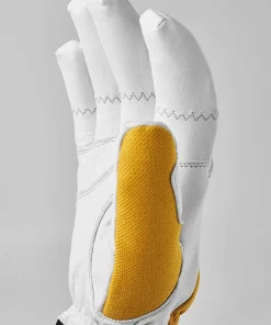 Hestra Couloir 5 Finger Mustard/Off White Mustard/Offwhite Sale