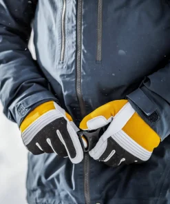 Hestra Couloir 5 Finger Mustard/Off White Mustard/Offwhite Sale