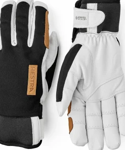 Clearance Ergo Grip Active Wool Terry - 5 Finger Black/Off White Handskar & Vantar Dam