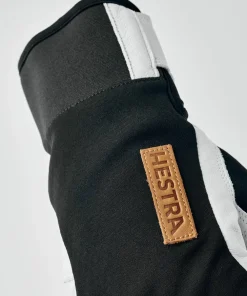 Hestra Ergo Grip Active Wool Terry - 5 Finger Black/Off White Svart / Offwhite Online