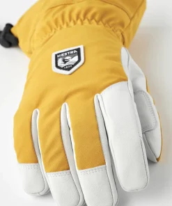 Hestra Flextron Motion 5-Finger Mustard/Offwhite Outlet