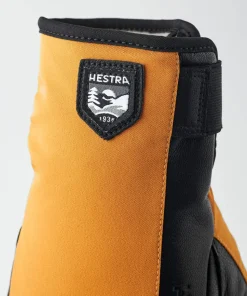 Hestra Flextron Motion Short 5-Finger Mustard/Black