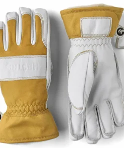 Hestra Fält Guide Glove Natural Yellow/Offwhite