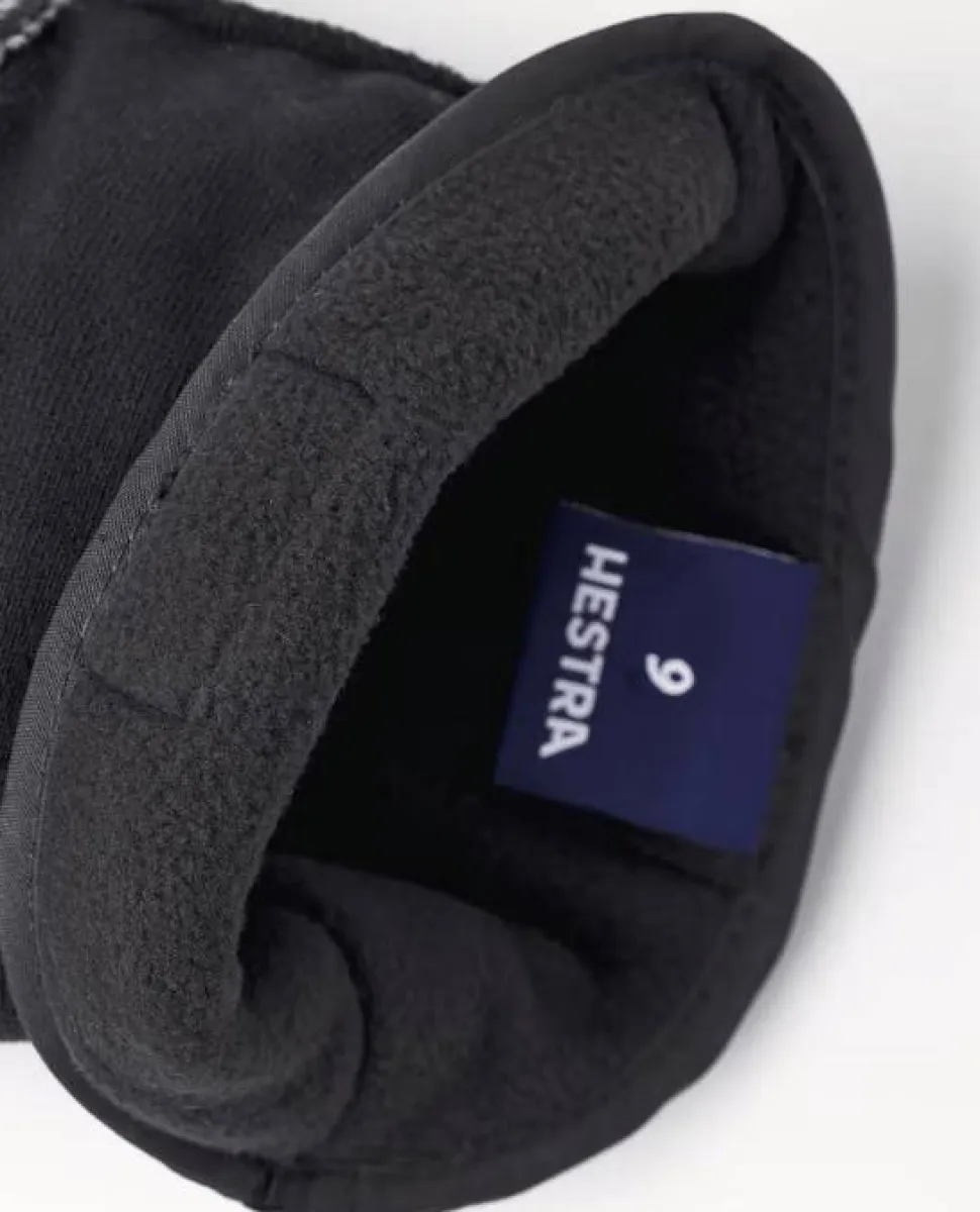 Hestra Gauntlet Fleece Liner 5-Finger Black