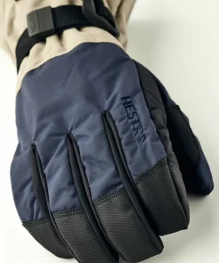 Hestra Gauntlet Sr. - 5 Finger Dark Navy/Beige Discount