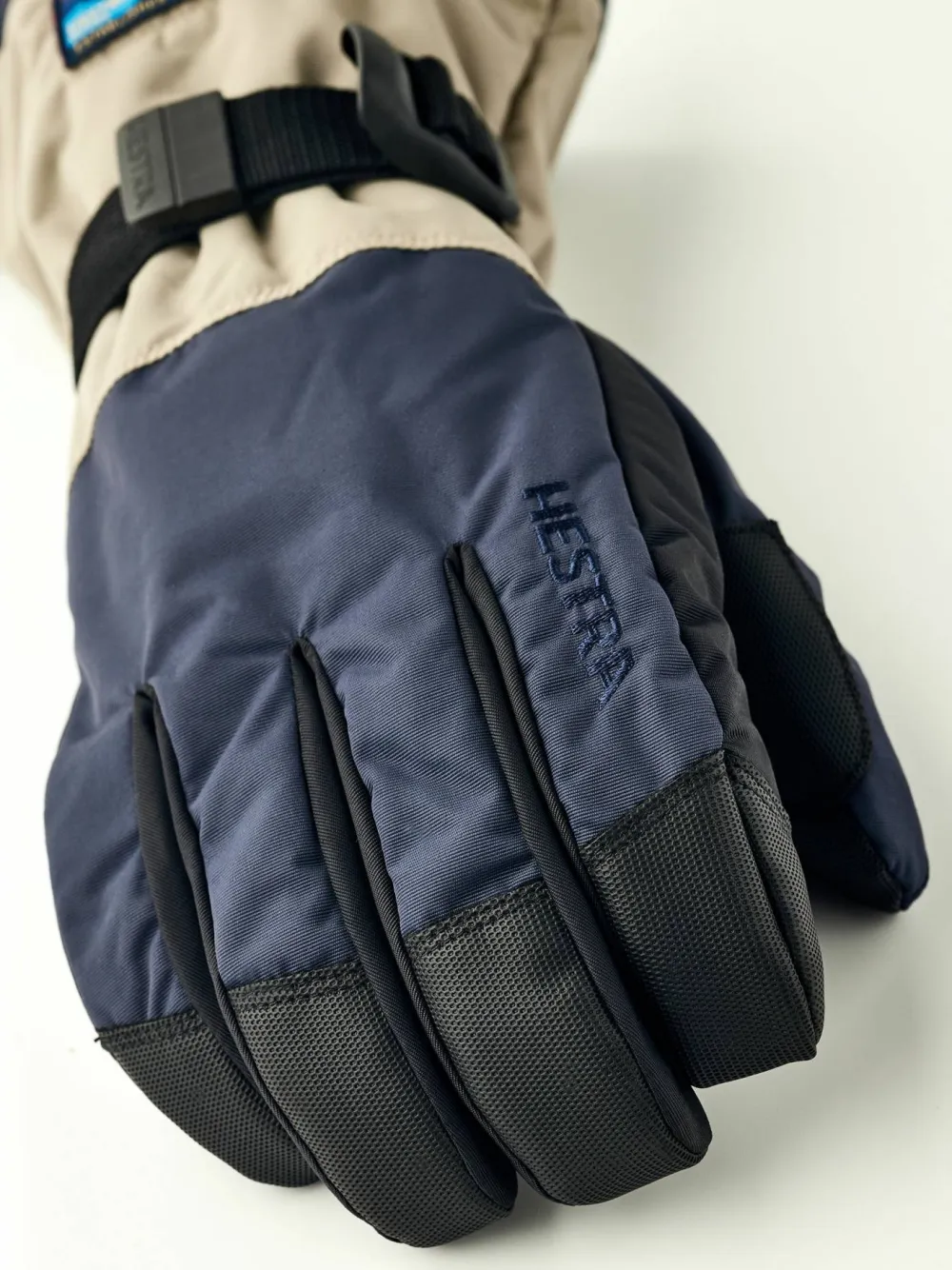 Hestra Gauntlet Sr. - 5 Finger Dark Navy/Beige Discount