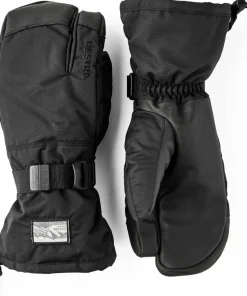 Hestra Gauntlet Sr. - 3 Finger Black/Black