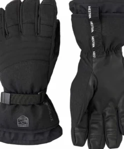 Hestra GORE-TEX Perform 5 Finger Black/Black Online