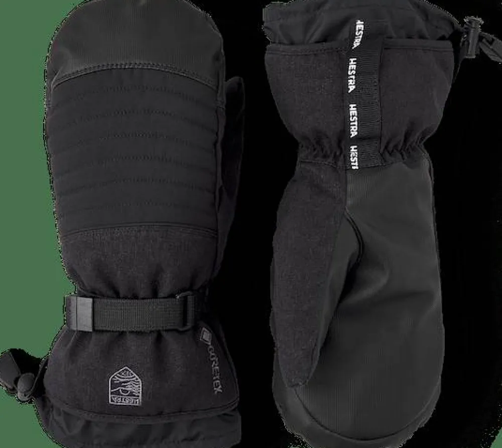 Hestra GORE-TEX Perform Mittens Black Black/Black Discount