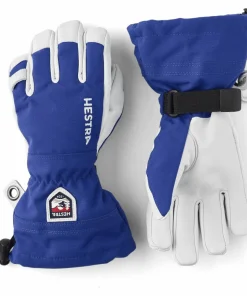 Best Juniors' Army Leather Heli Ski Barn Handskar & Vantar Barn