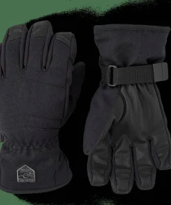 Hestra Juniors' Gore-Tex Atlas 5 Finger Black