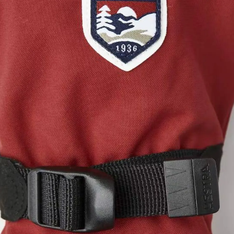 Hestra Kids' Fjellvotten Mitt Red