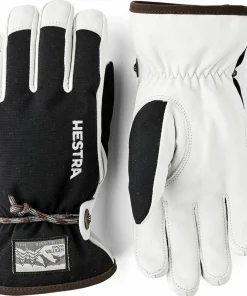 Hestra Kids' Wakayama Jr - 5 Finger Black Hot