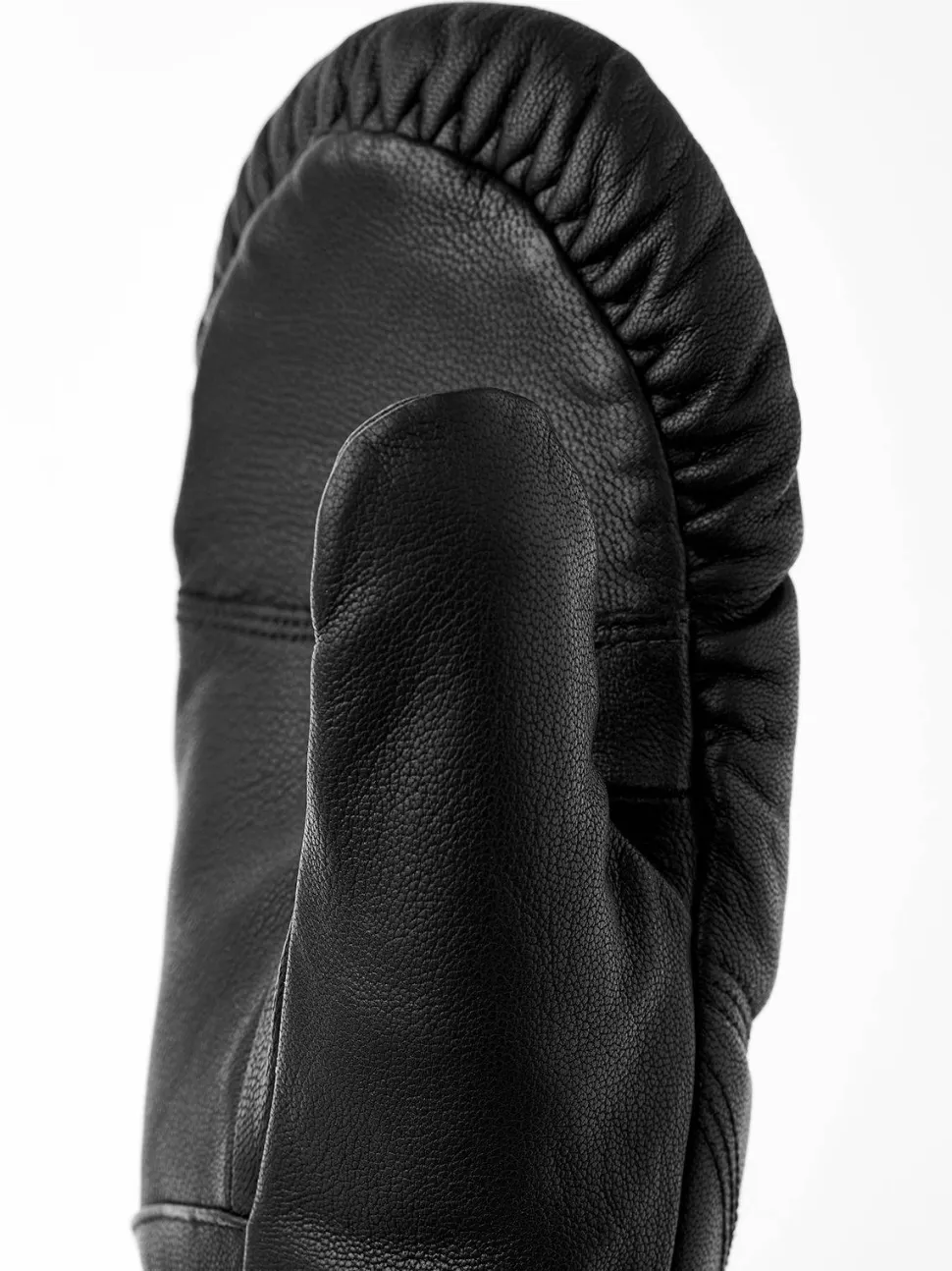 Hestra Leather Box Mitt Black