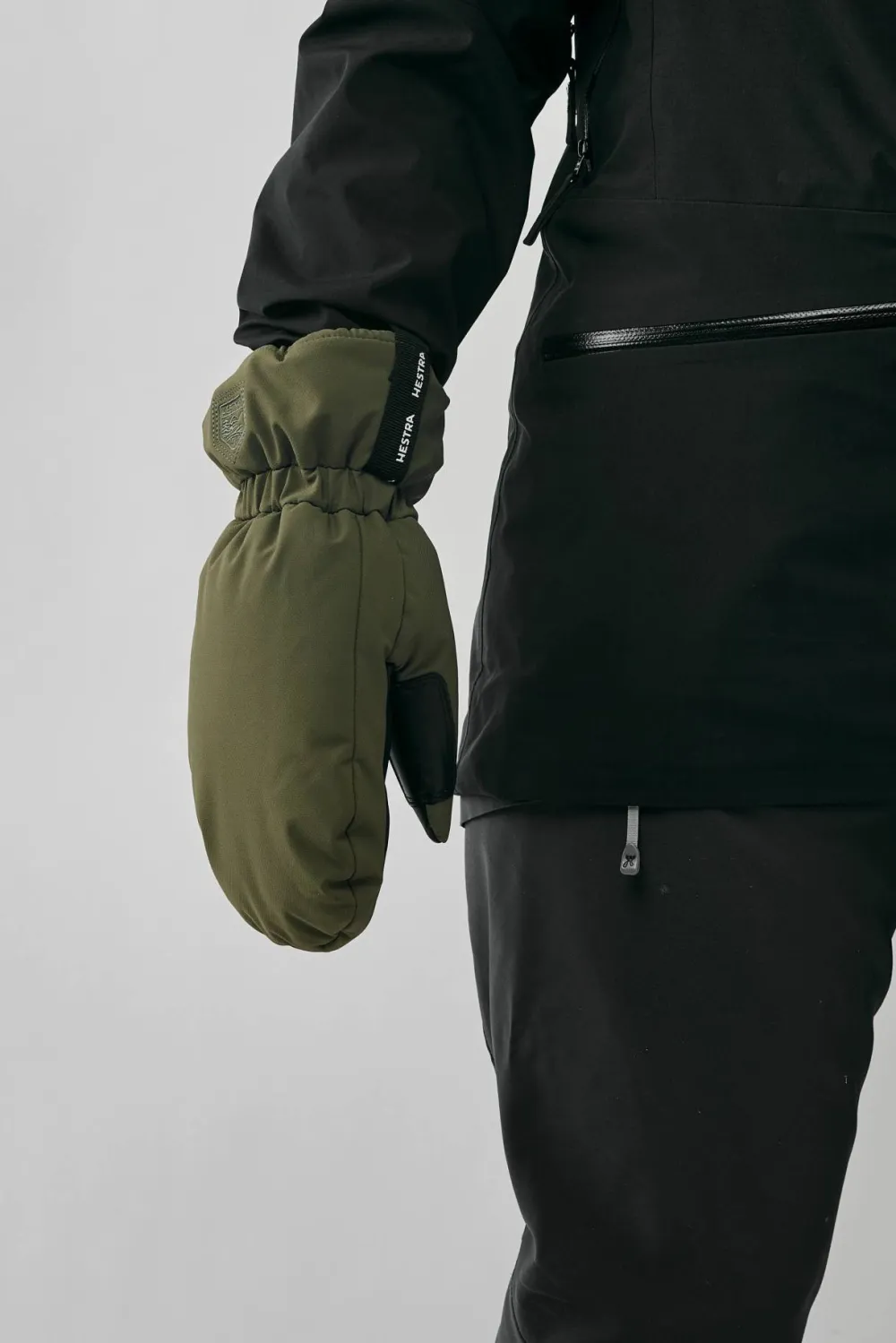 Hestra Men's Mist Mitt Olive New