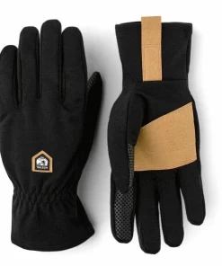 Clearance Merino Windwool Liner - 5 Finger Black Skidkläder Herr|Handskar & Vantar Herr