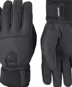 Hestra Orbit 5 Finger Black