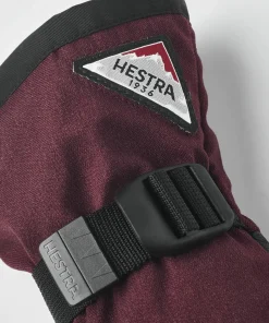 Hestra Powder Gauntlet 5-Finger Bordeaux