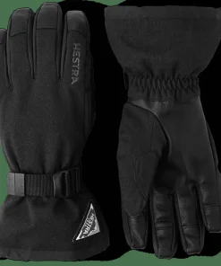 Clearance Powder Gauntlet 5-Finger Black Skidkläder Dam|Handskar & Vantar Dam