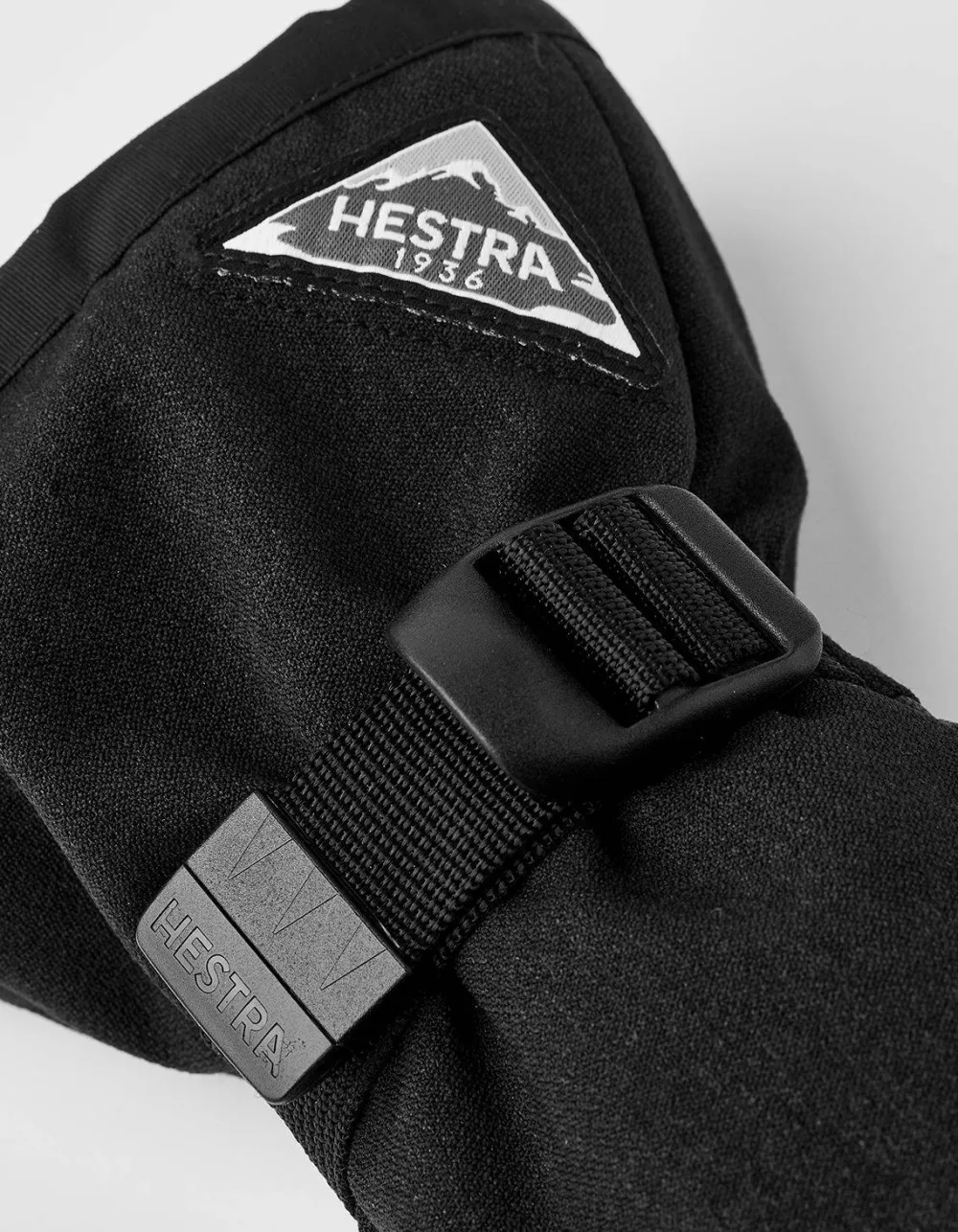 Hestra Powder Gauntlet 5-Finger Black Svart New