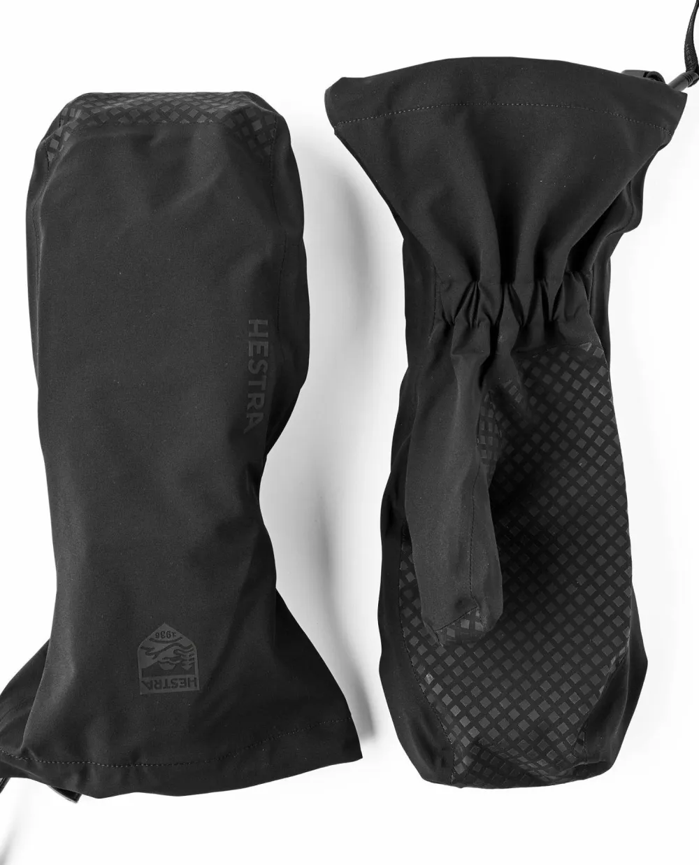 Hestra Seam Sealed Shell Mitt Black Best