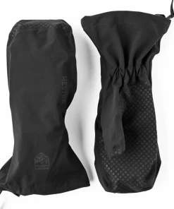 Hestra Seam Sealed Shell Mitt Black