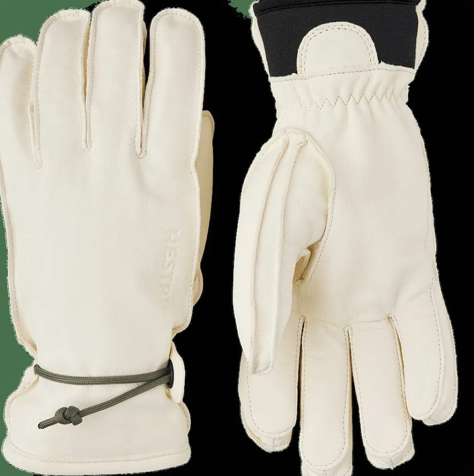 Hestra Wakayama 5-Finger Almond White/Almond White