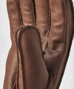 Hestra Wakayama 5-Finger Navy/Brown Sale