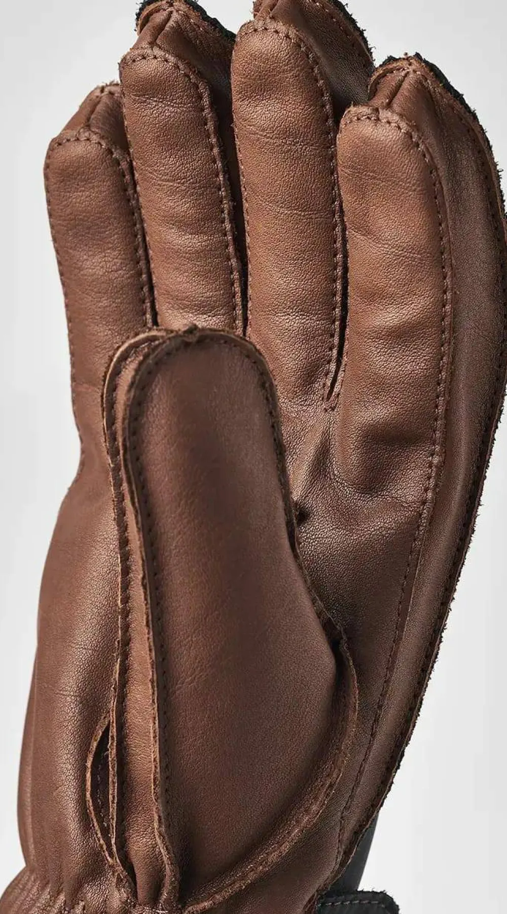 Hestra Wakayama 5-Finger Navy/Brown Sale