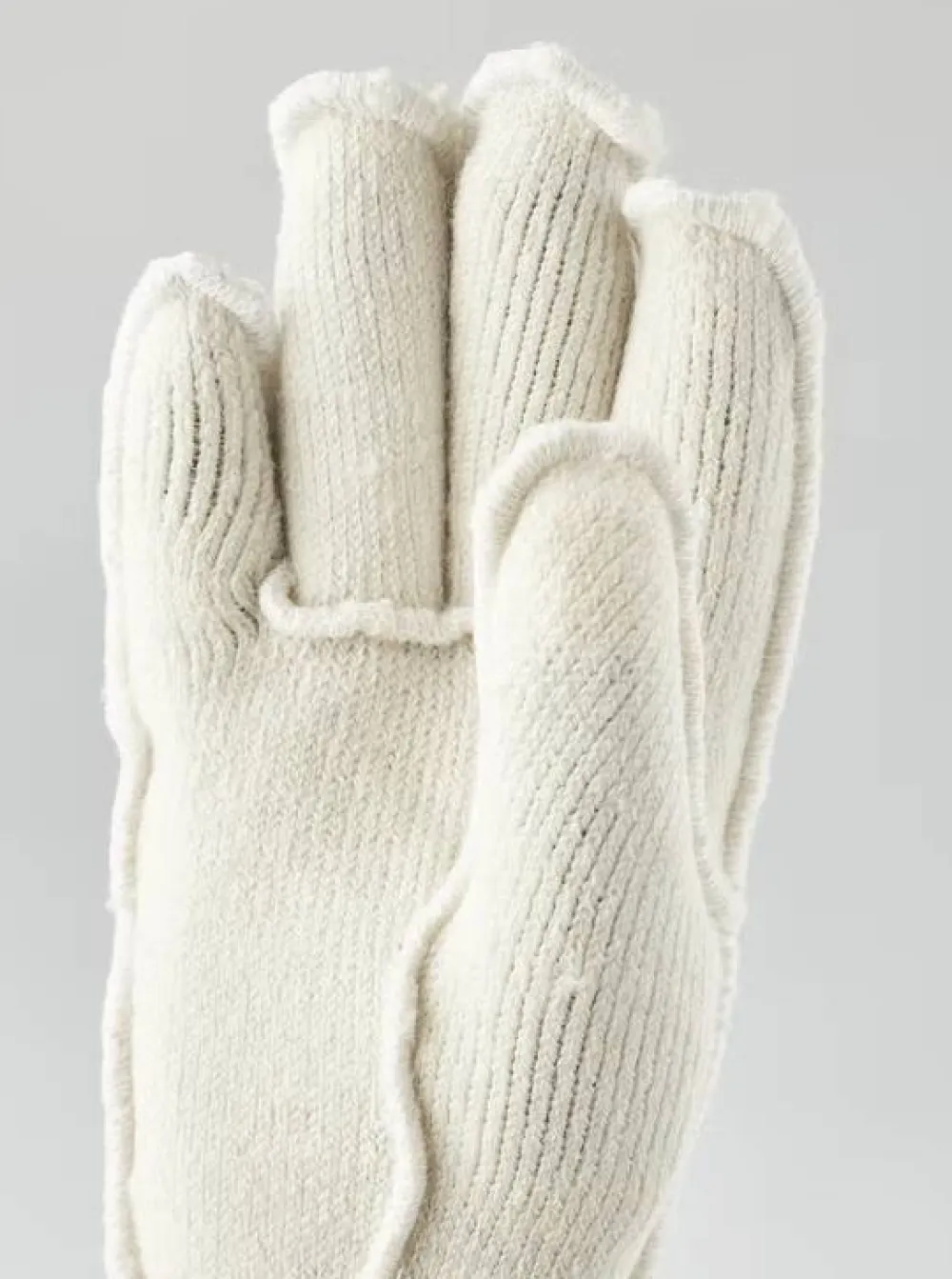 Hestra Wakayama Wool Liner 5-Finger Offwhite Sale