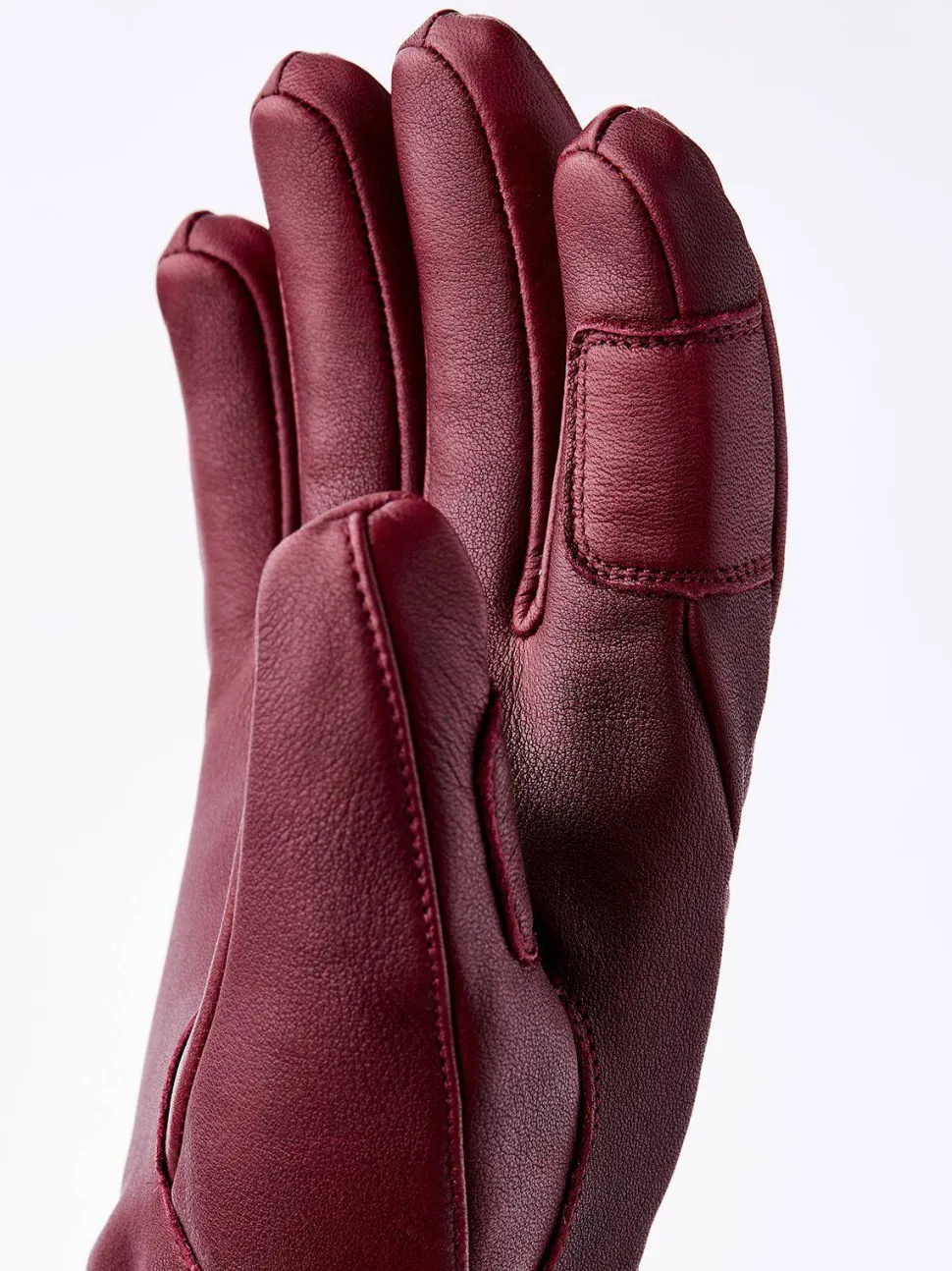 Hestra Women's Fall Line - 5 Finger Bordeaux