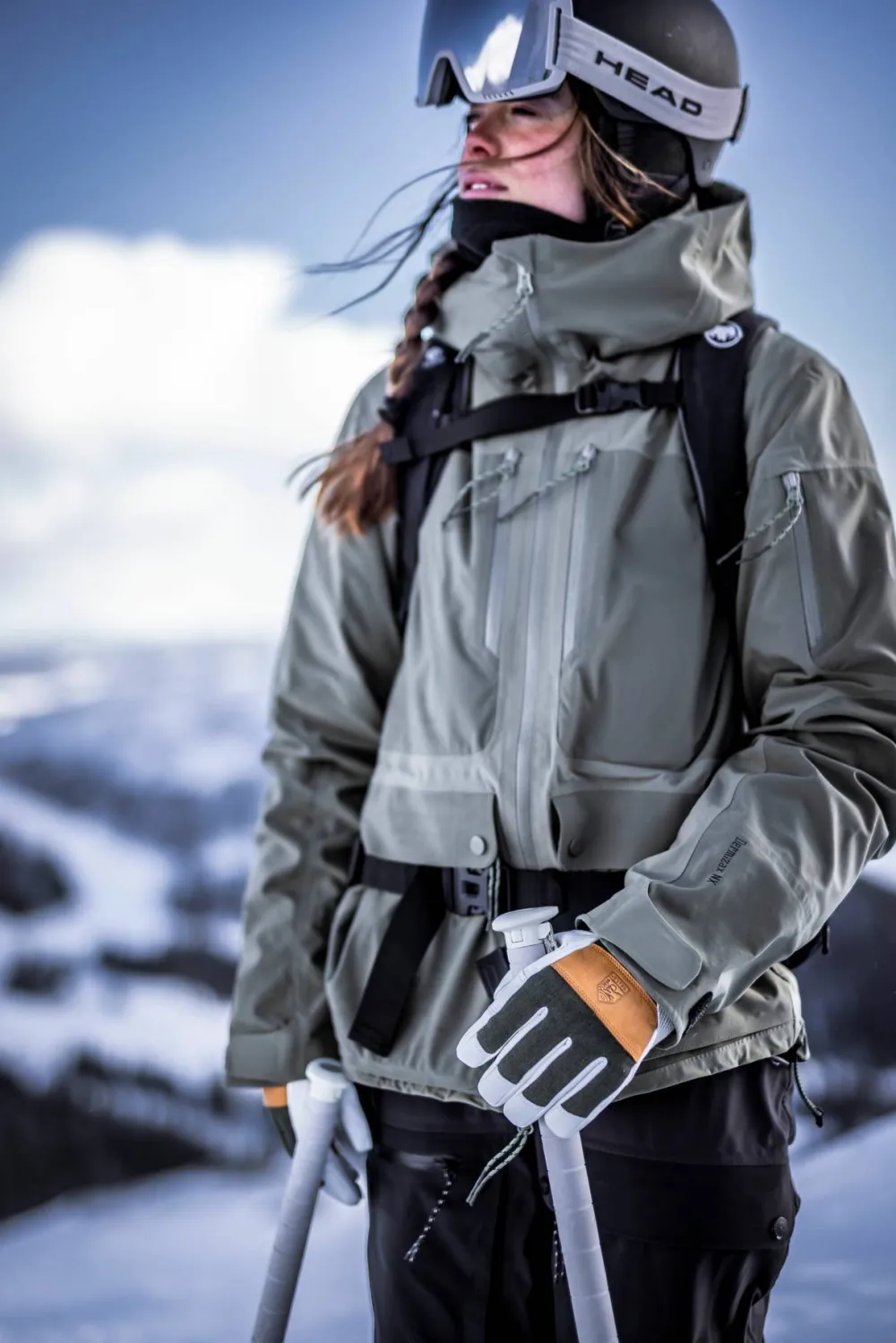 Discount Women's Voss CZone - 5 finger Skidkläder Dam|Handskar & Vantar Dam