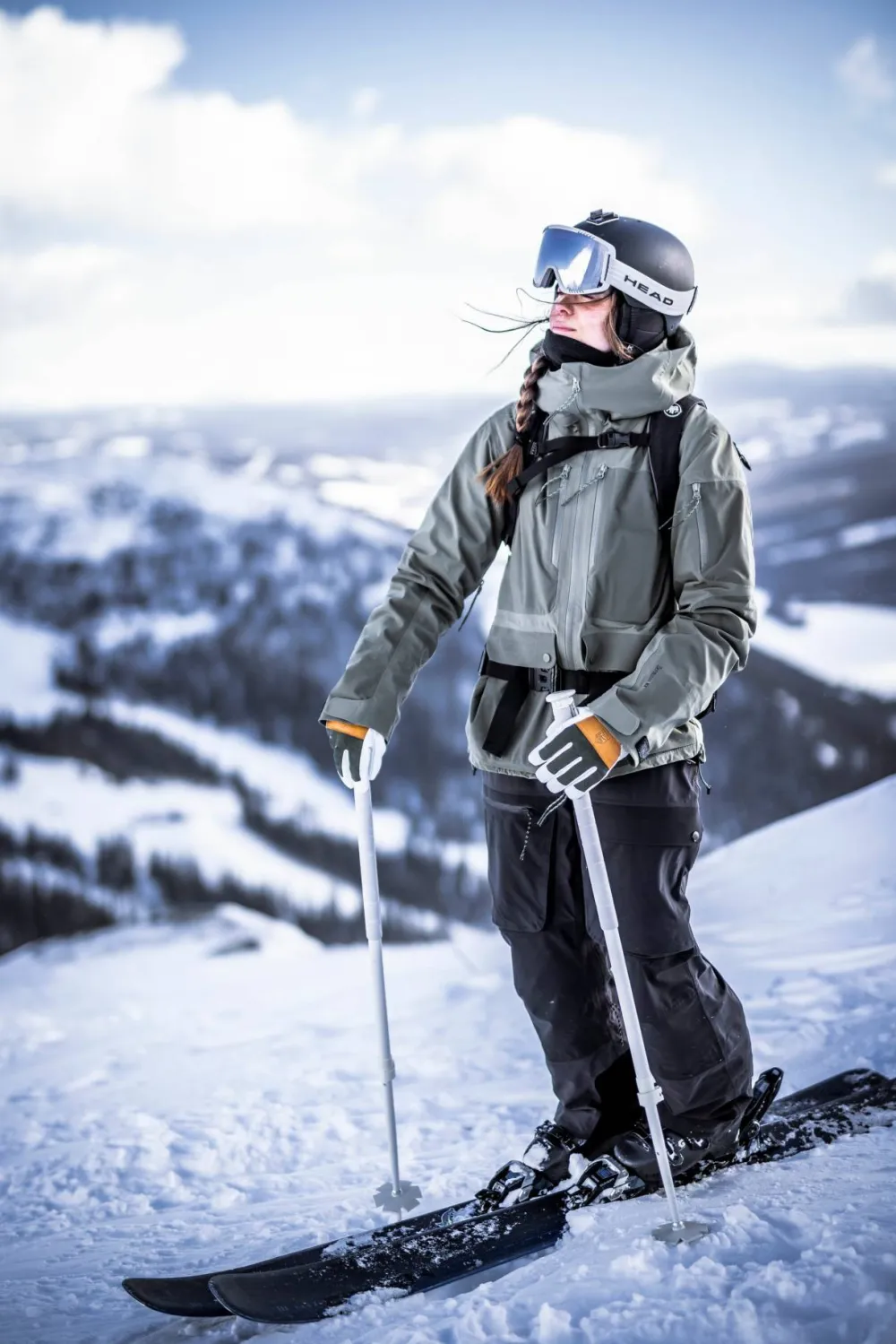 Discount Women's Voss CZone - 5 finger Skidkläder Dam|Handskar & Vantar Dam