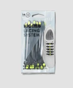 Hickies No Tie Laces 2.0 Black/neon Yellow